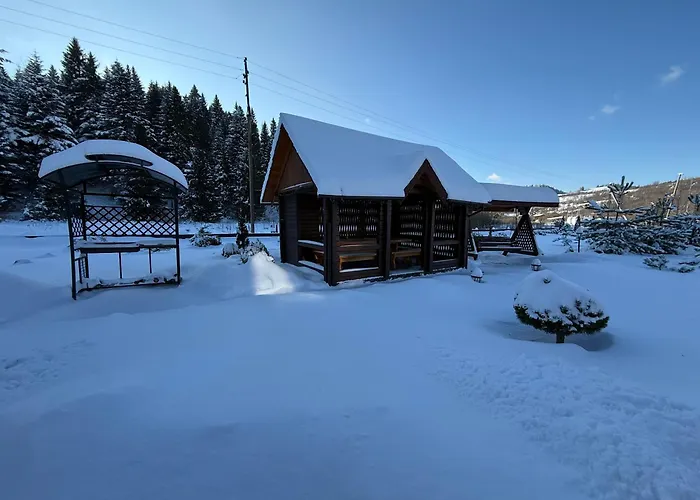 Wood House 펜션 Skhidnytsia